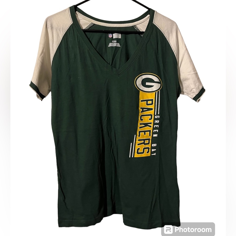 NFL Team Apparel T-Shirt- Greenbay Packers